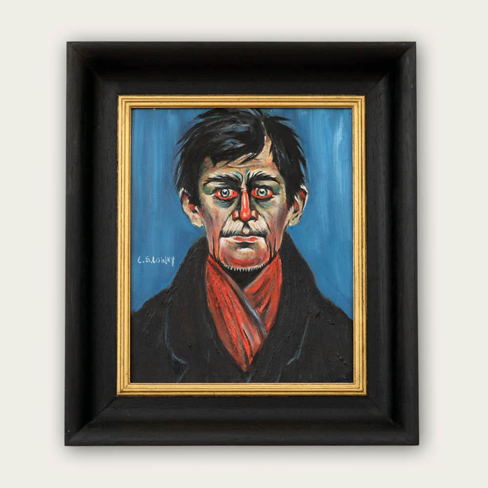 Portrait of a Man with Red Eyes