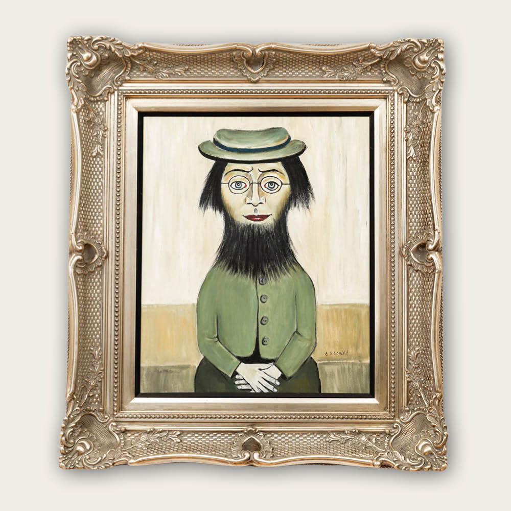 Portrait of a Woman with a Beard